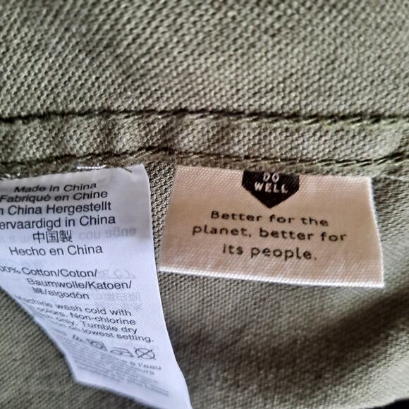 Madewell Dispatch Jacket Military Utility Desert Olive Green Womens Size Small - Picture 13 of 15